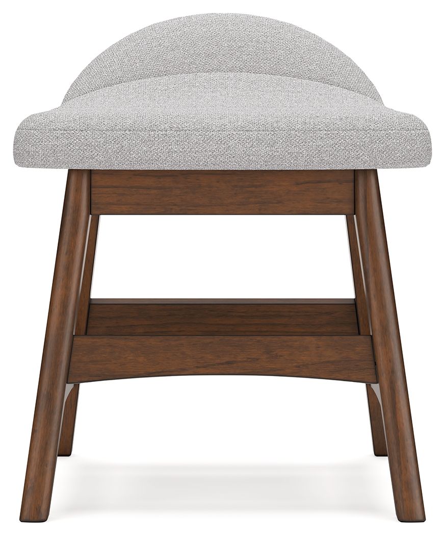 Lyncott - Light Gray / Brown - Home Office Desk Chair - Hornell Furniture Outlet
