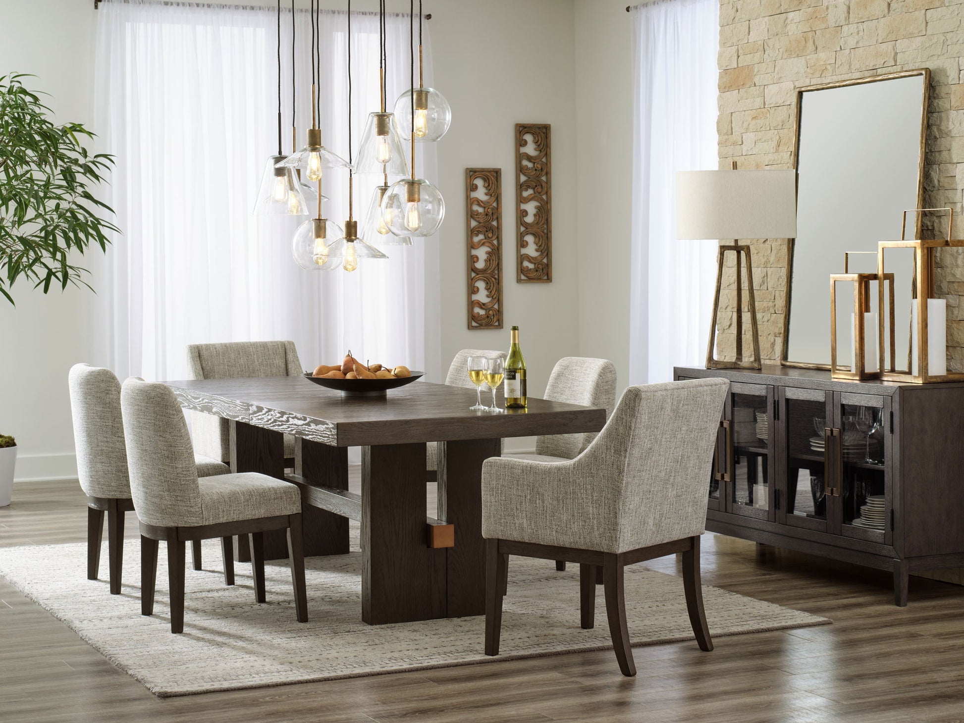Burkhaus - Dining Room Set - Hornell Furniture Outlet