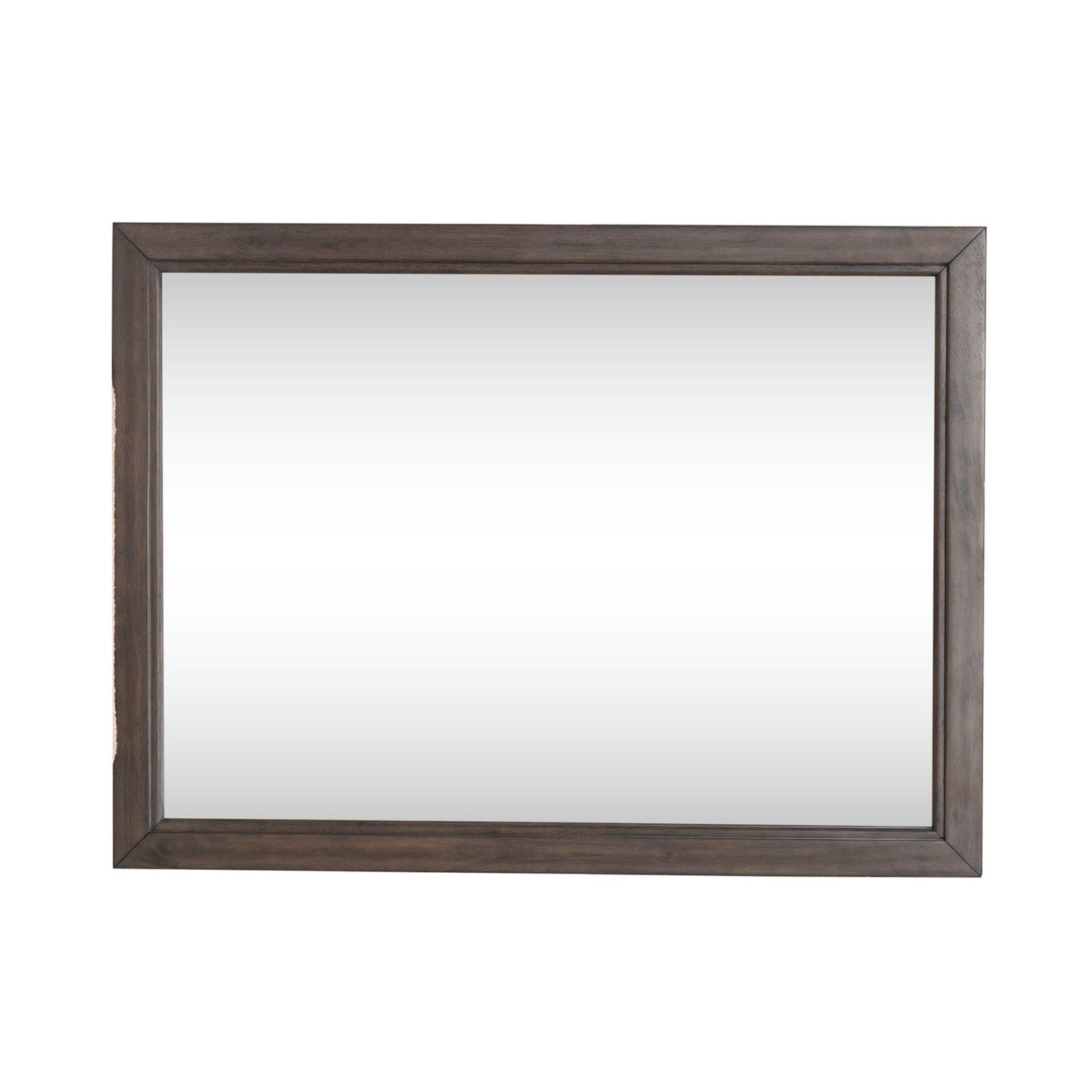 Modern Edge - Landscape Mirror - Brown - Hornell Furniture Outlet