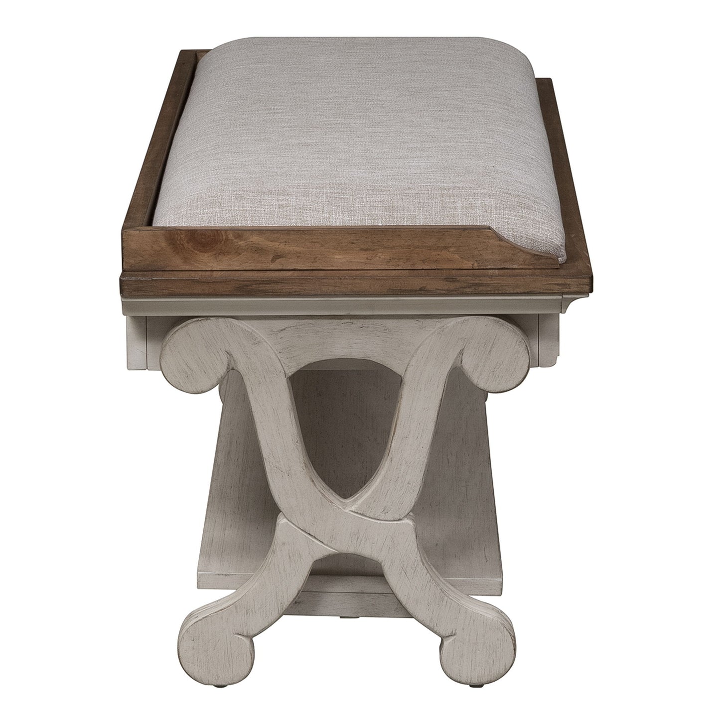 Farmhouse Reimagined - Bed Bench - White - Hornell Furniture Outlet