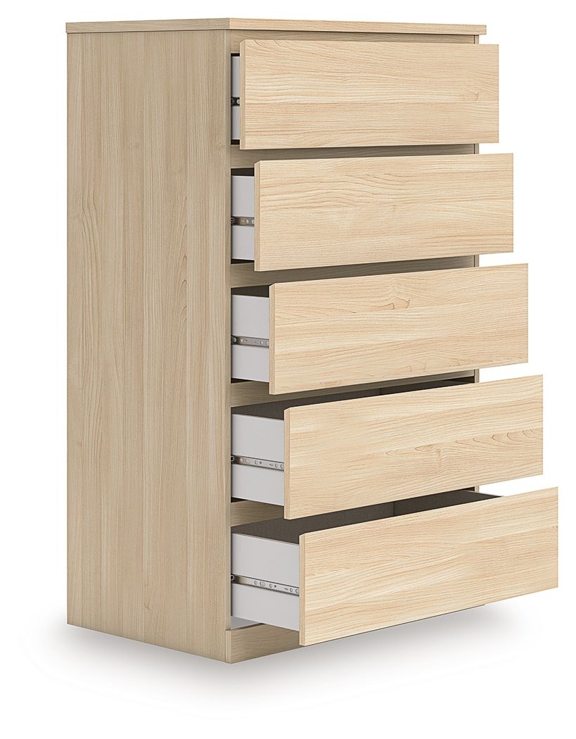 Onita - Five Drawer Chest - Hornell Furniture Outlet