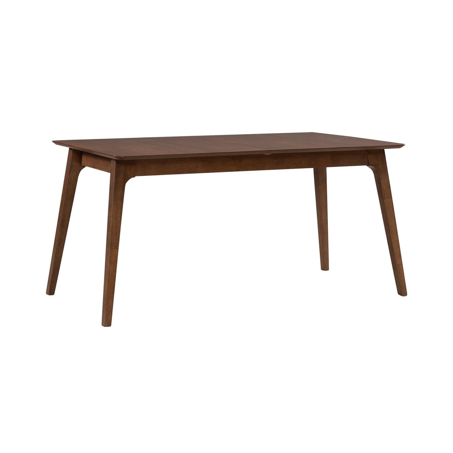 Space Savers - Rectangular Leg Table - Brown - Hornell Furniture Outlet