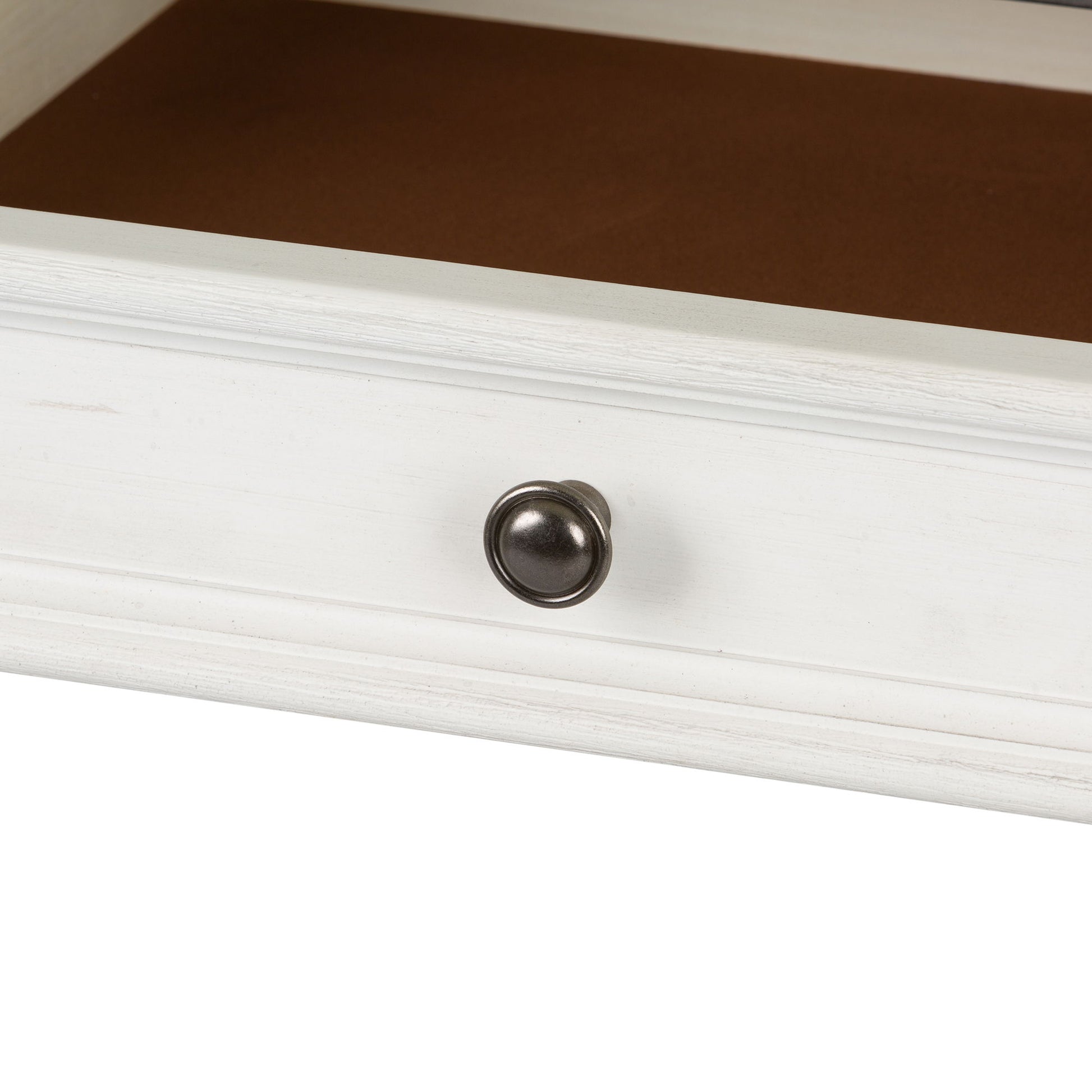 Allyson Park - Rectangular Leg Table - Dark Brown - Hornell Furniture Outlet