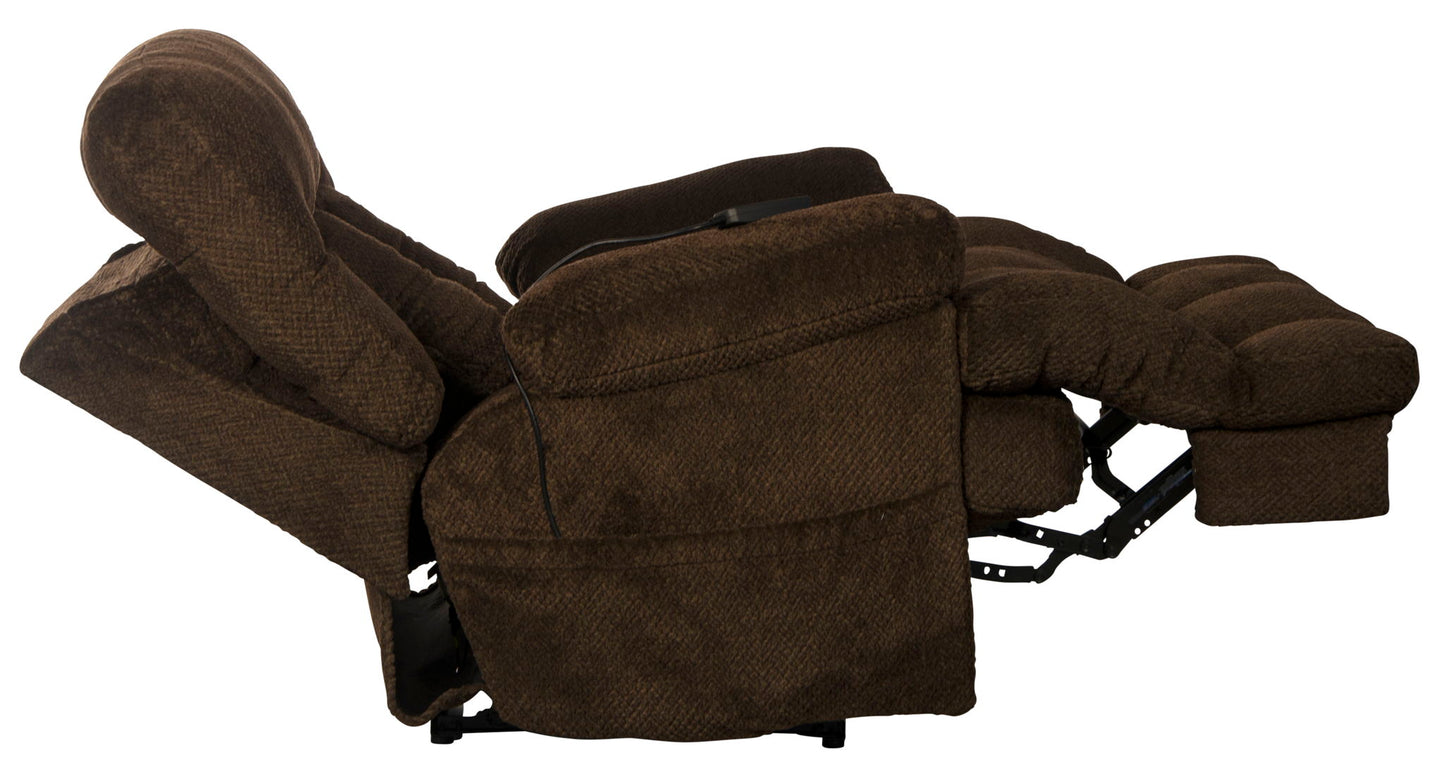 Sterling - Power Headrest/Lumbar Power Lay Flat Recliner With Heat & Massage - Hornell Furniture Outlet