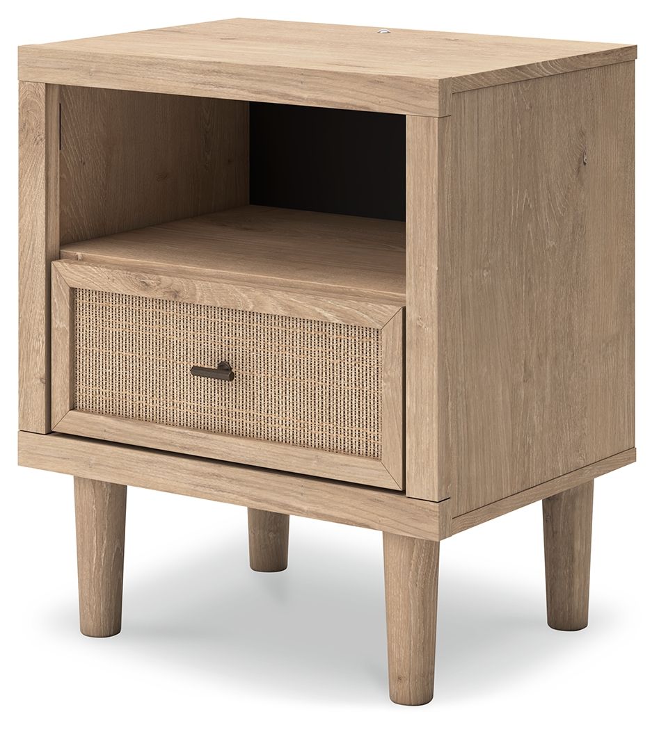 Cielden - Two - Tone - One Drawer Night Stand - Hornell Furniture Outlet