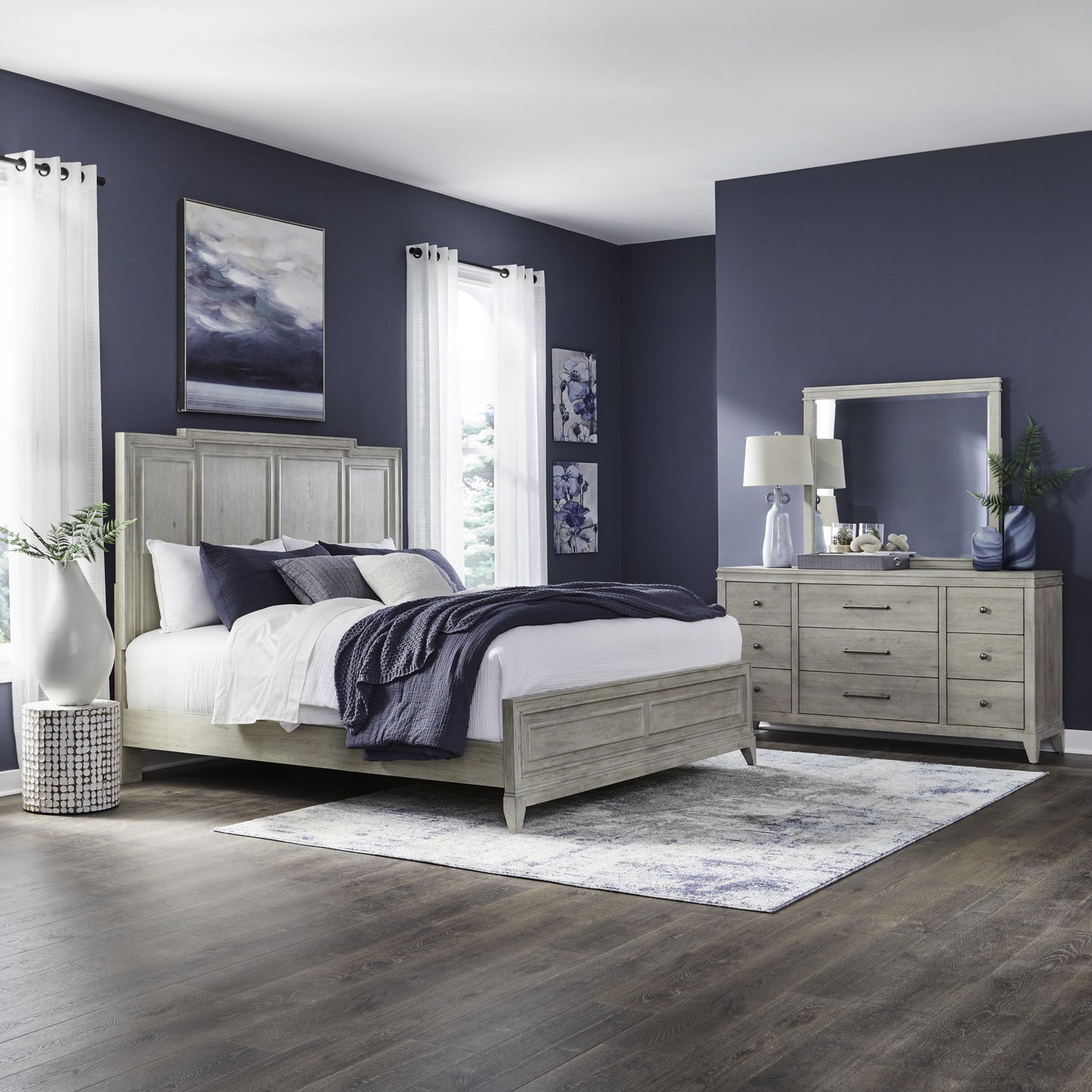 New Haven - Panel Bedroom Set - Hornell Furniture Outlet