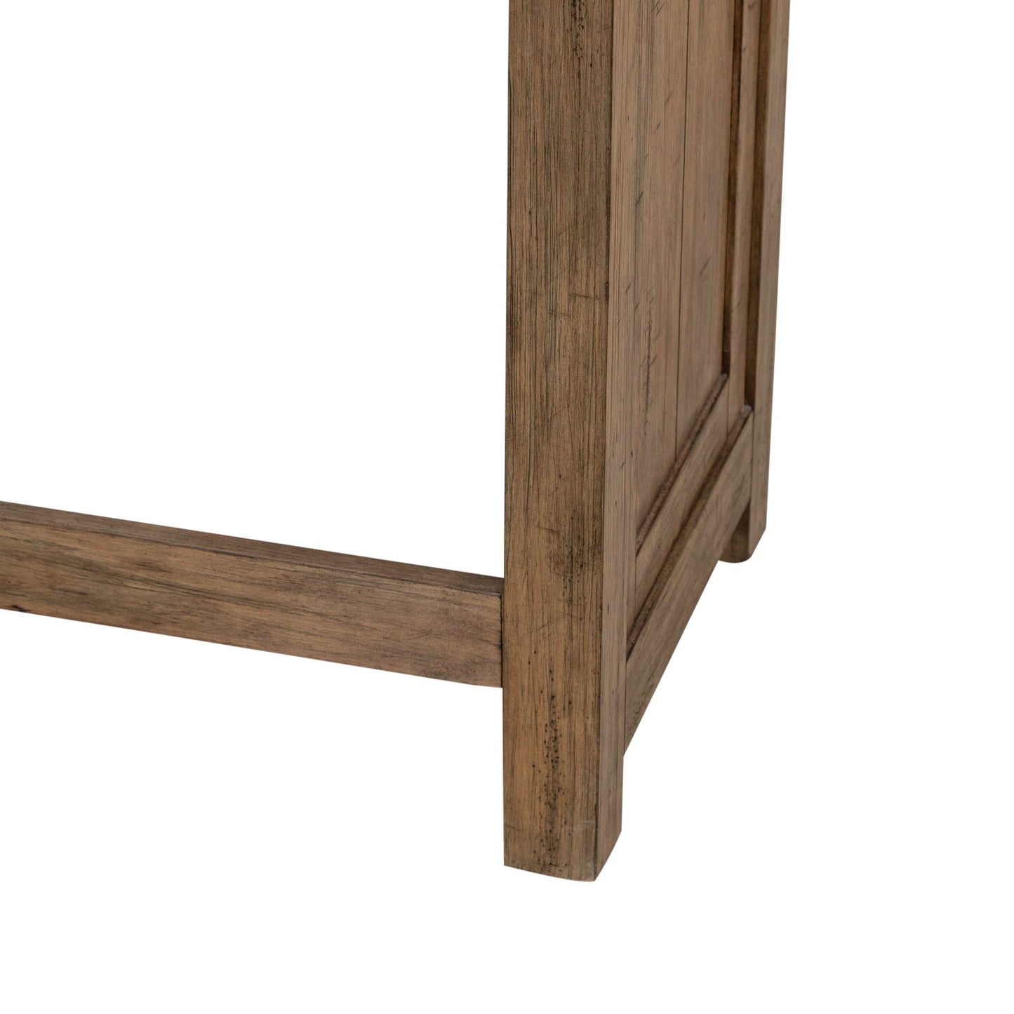 Pinebrook Ridge - Console Bar Table - Light Brown - Hornell Furniture Outlet