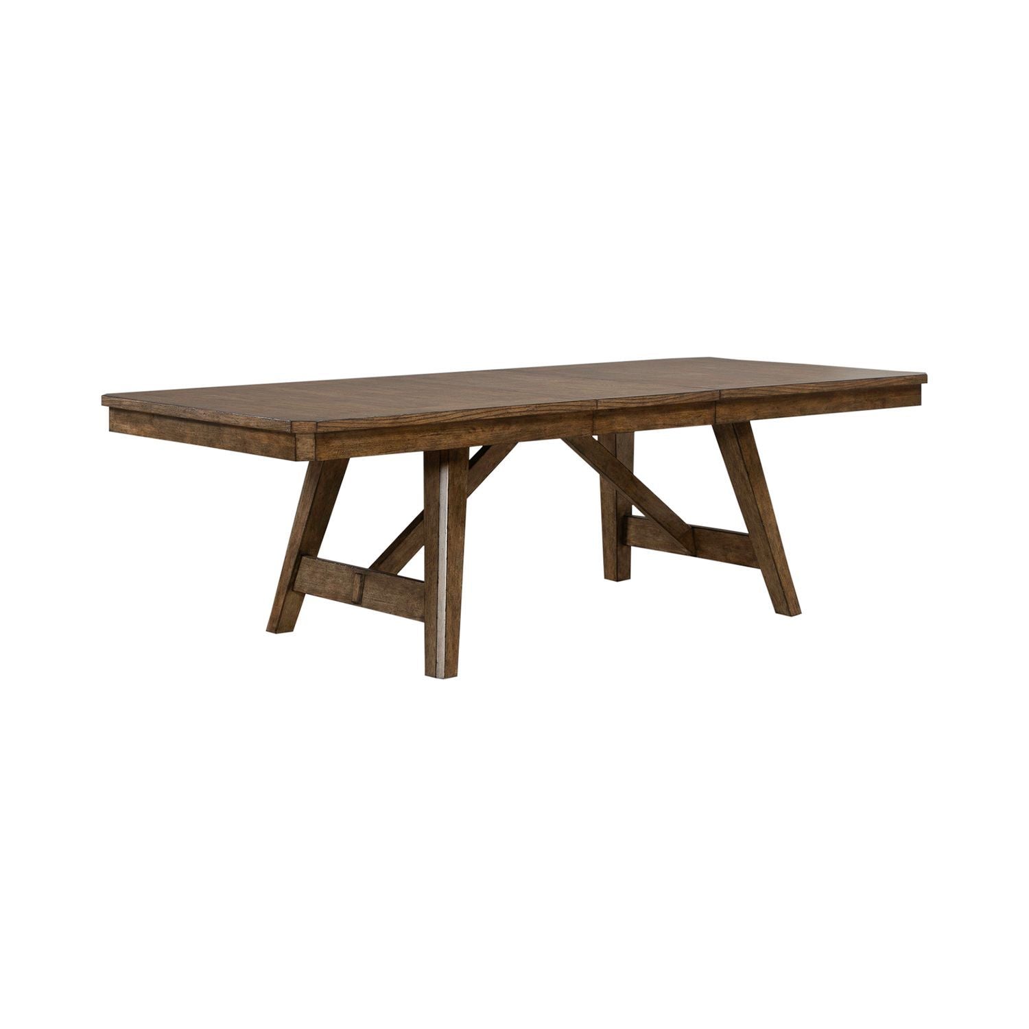 Carolina Park - Trestle Table - Brown - Hornell Furniture Outlet