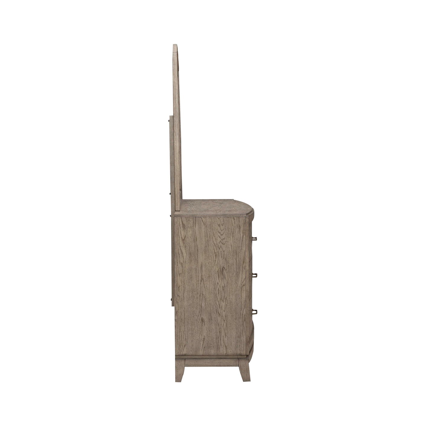 Avalon - Dresser & Mirror - Burnished Beige - Hornell Furniture Outlet