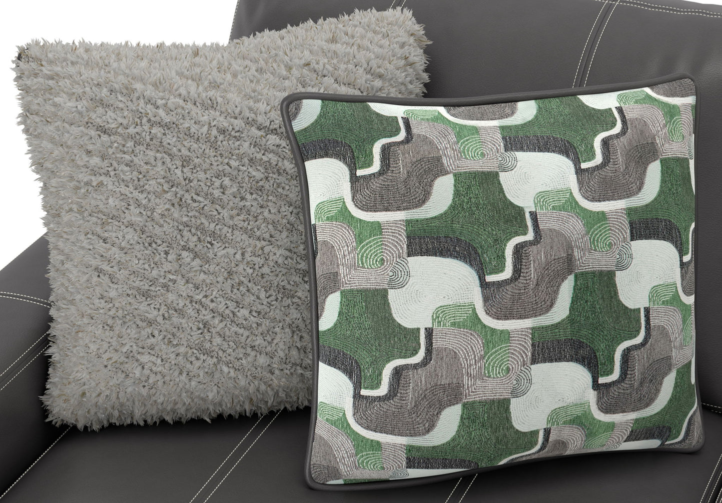 Minori - Italian Leather Sectional - Hornell Furniture Outlet