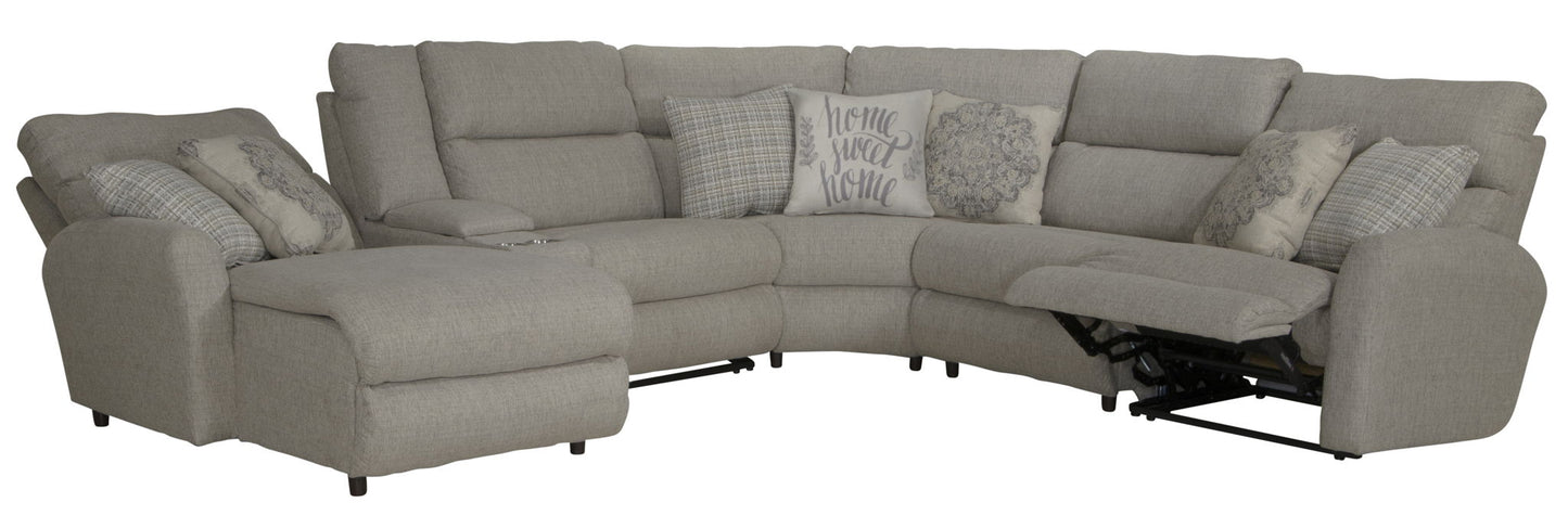 McPherson - Reclining Sectional - Hornell Furniture Outlet