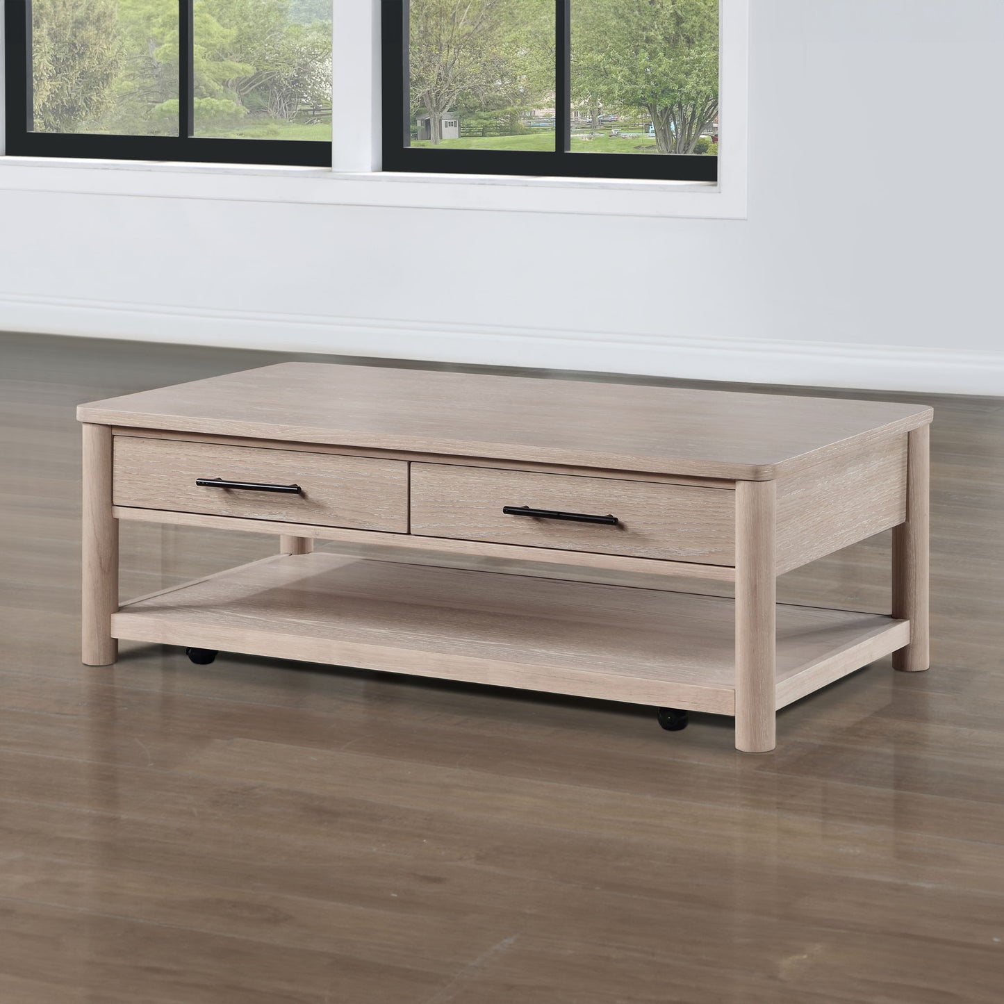 Gabby - Coffee Table - Light Brown - Hornell Furniture Outlet