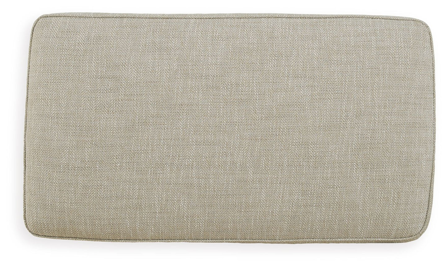 Asanti - Ottoman - Fog - Hornell Furniture Outlet