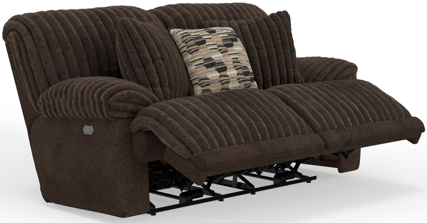 Hollifield - Reclining Loveseat - Hornell Furniture Outlet