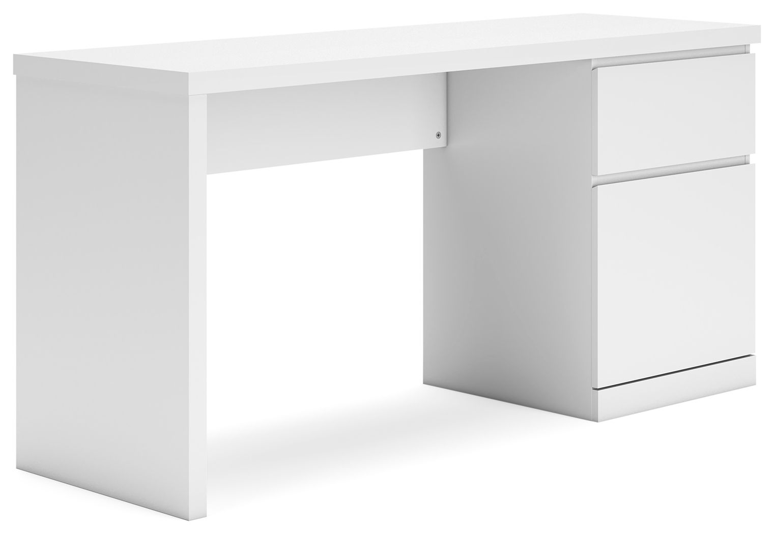 Onita - White - Home Office Desk - Hornell Furniture Outlet