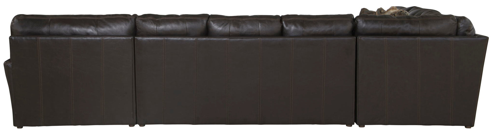 Denali - Italian Leather Match Sectional - Hornell Furniture Outlet