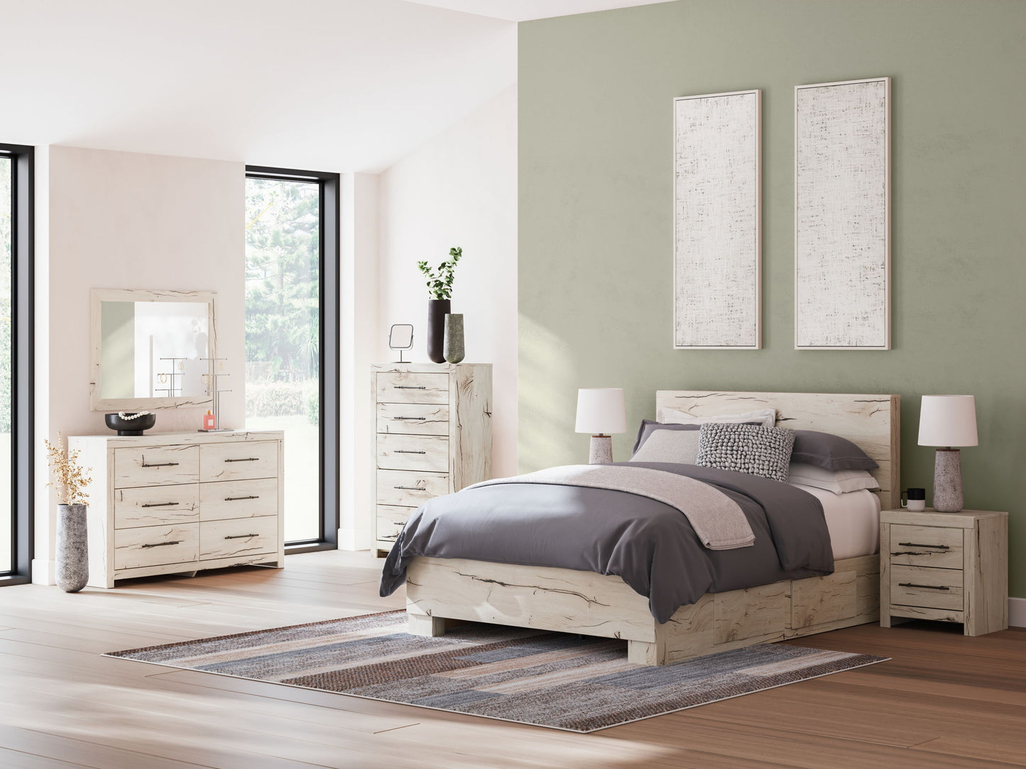 Lawroy - Storage Bedroom Set - Hornell Furniture Outlet