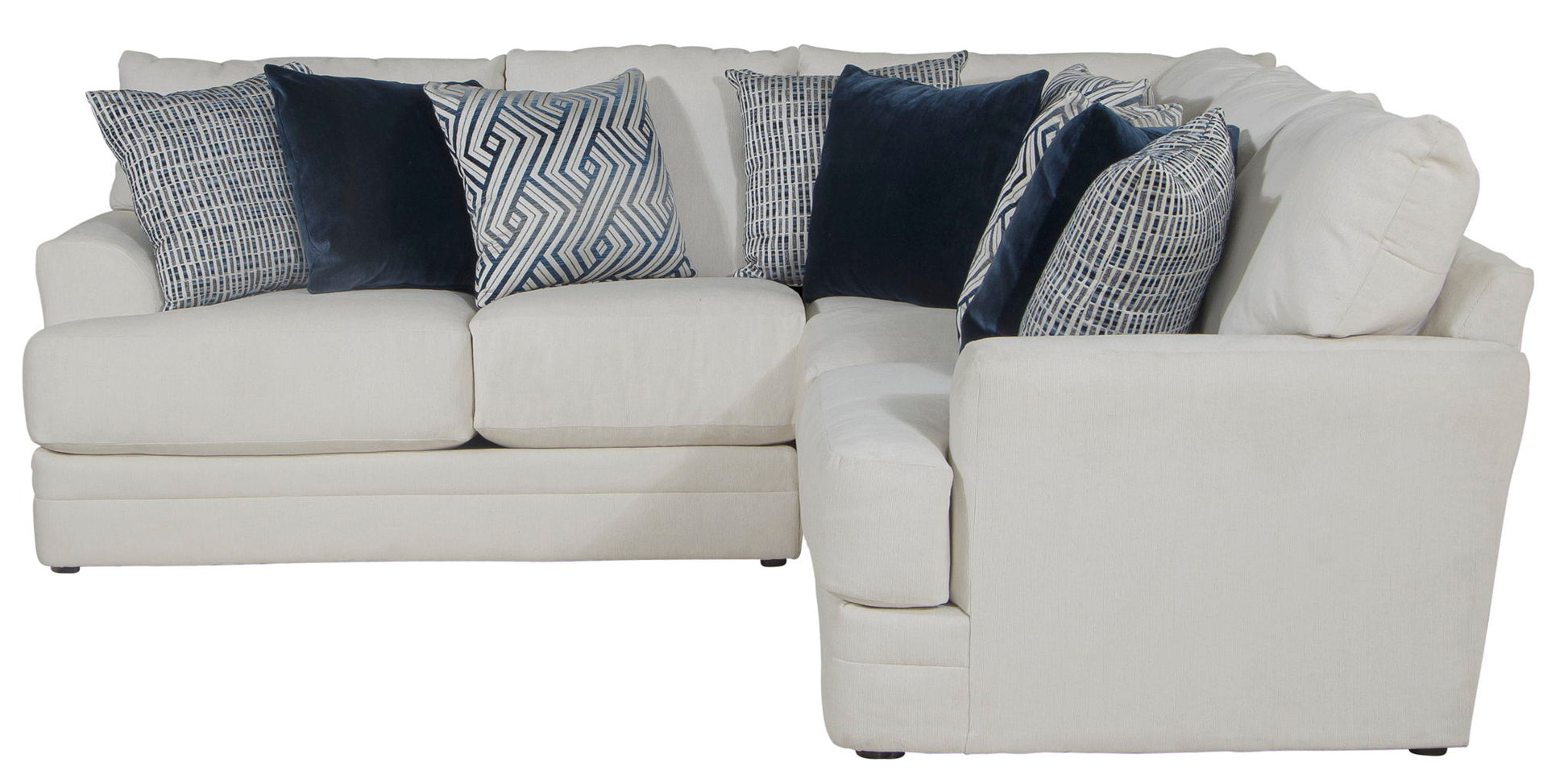 Polaris - Sectional With Comfort Coil Seating And Accent Pillows Included - Hornell Furniture Outlet