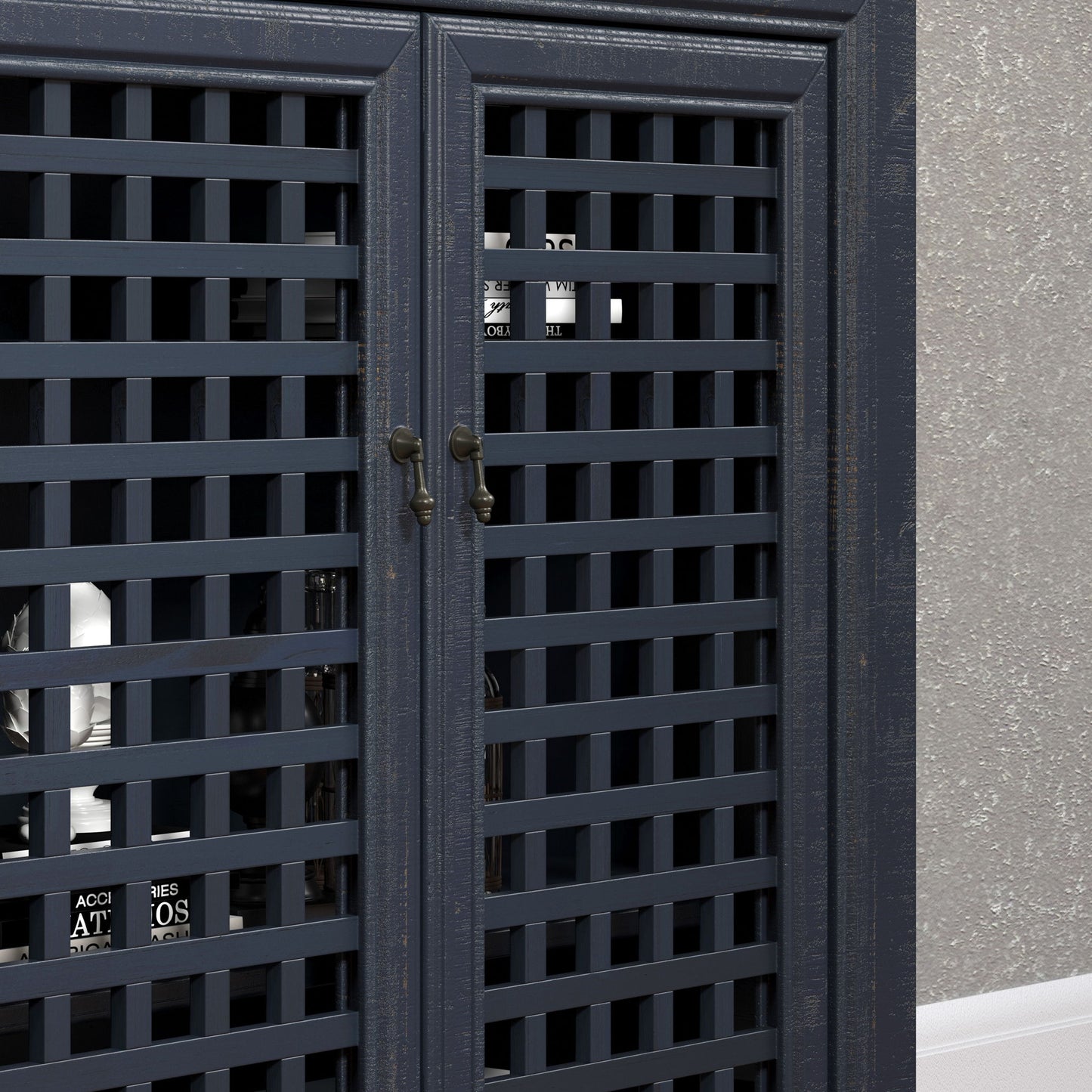 Rio - 4 Door Accent Cabinet - Hornell Furniture Outlet