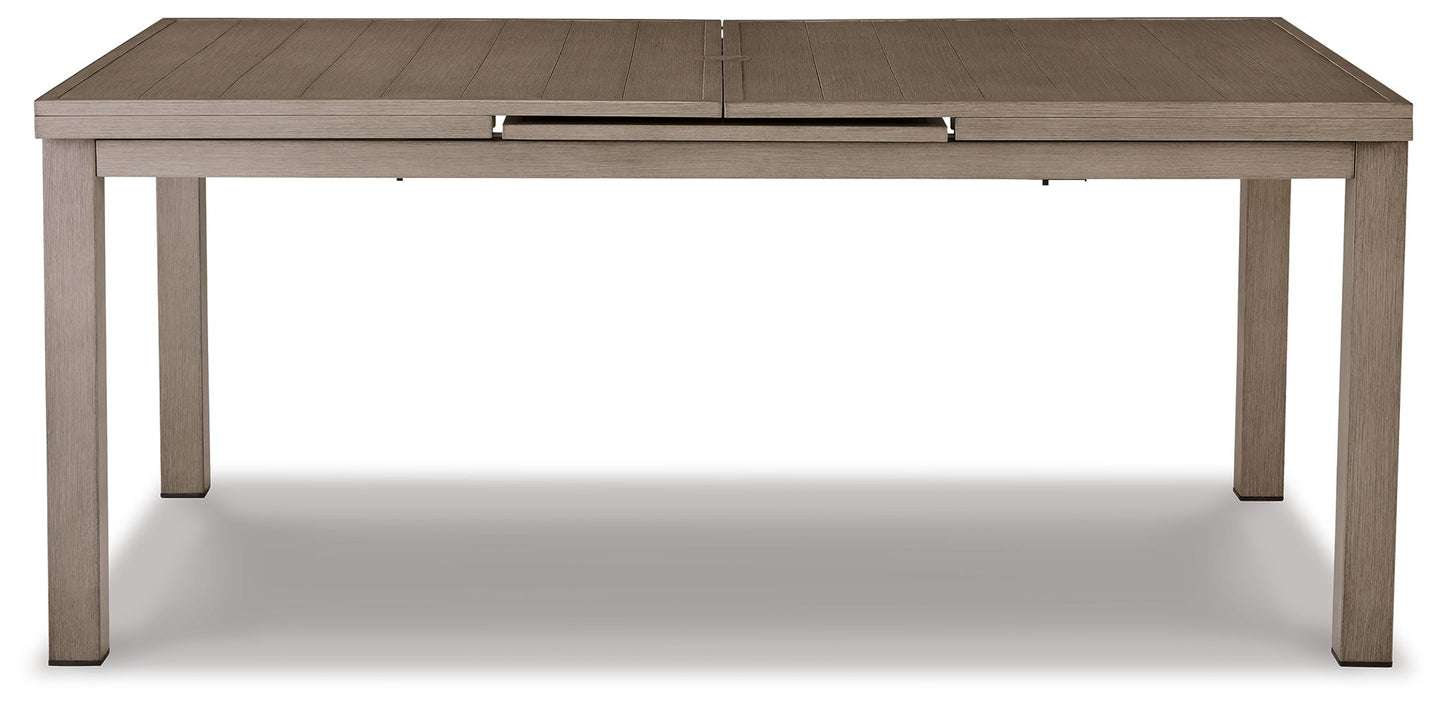 Beach Front - Beige - RECT Dining Room EXT Table - Hornell Furniture Outlet