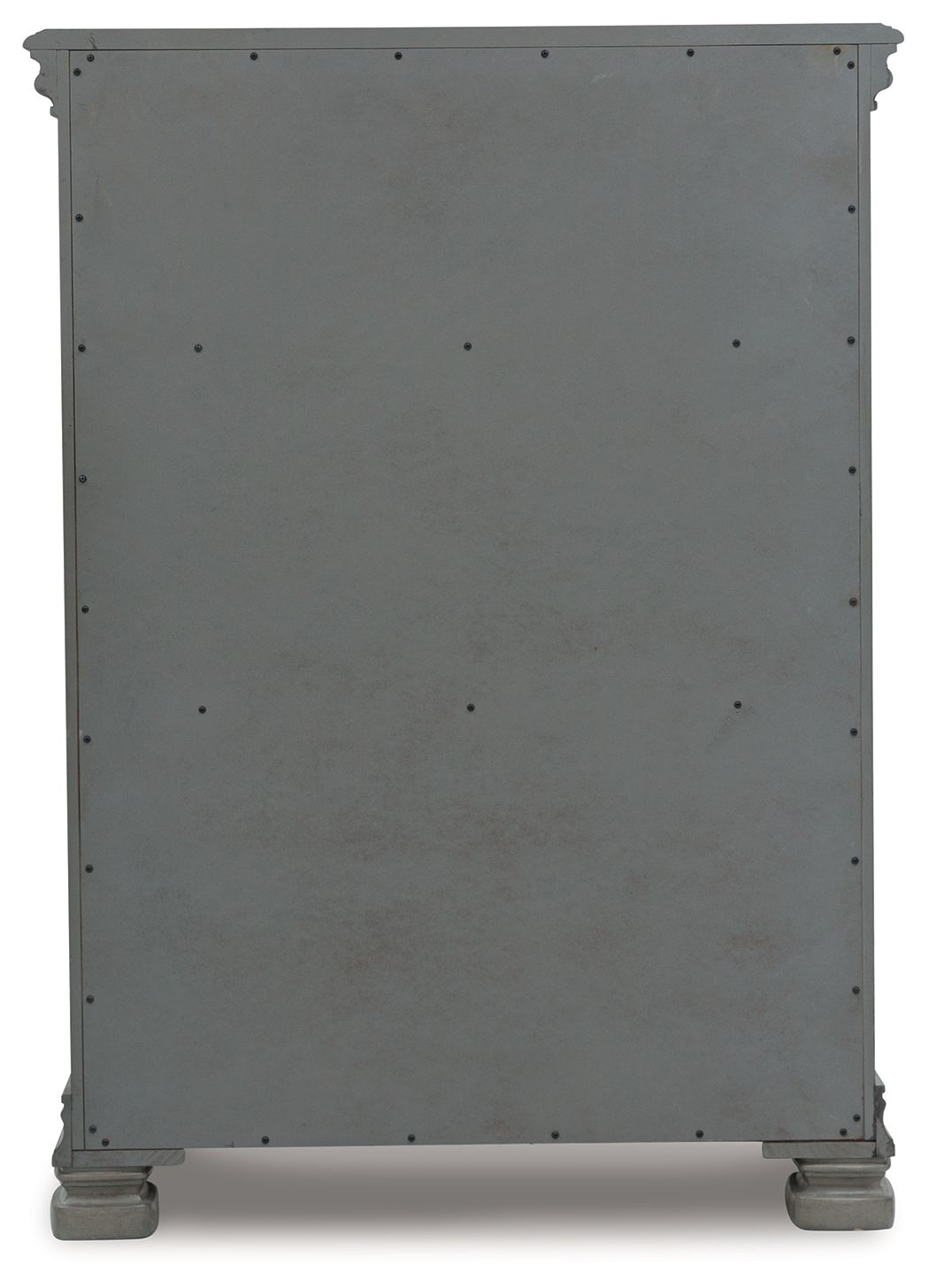 Lexorne - Gray - Five Drawer Chest - Hornell Furniture Outlet