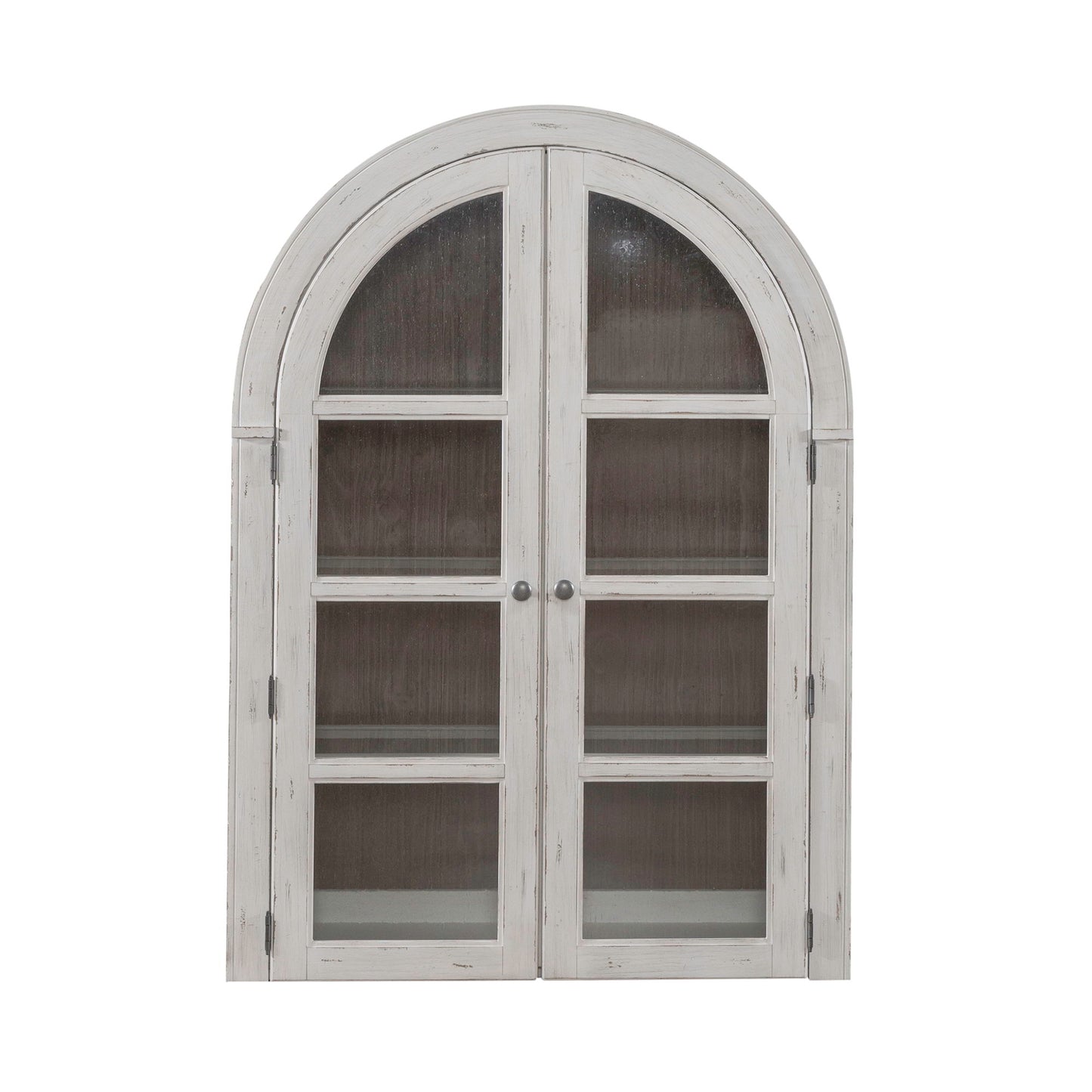 River Place - Curio Hutch - White - Hornell Furniture Outlet