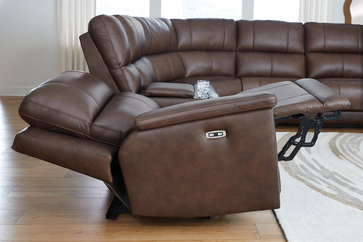 Bleckley - Reclining Sectional - Hornell Furniture Outlet