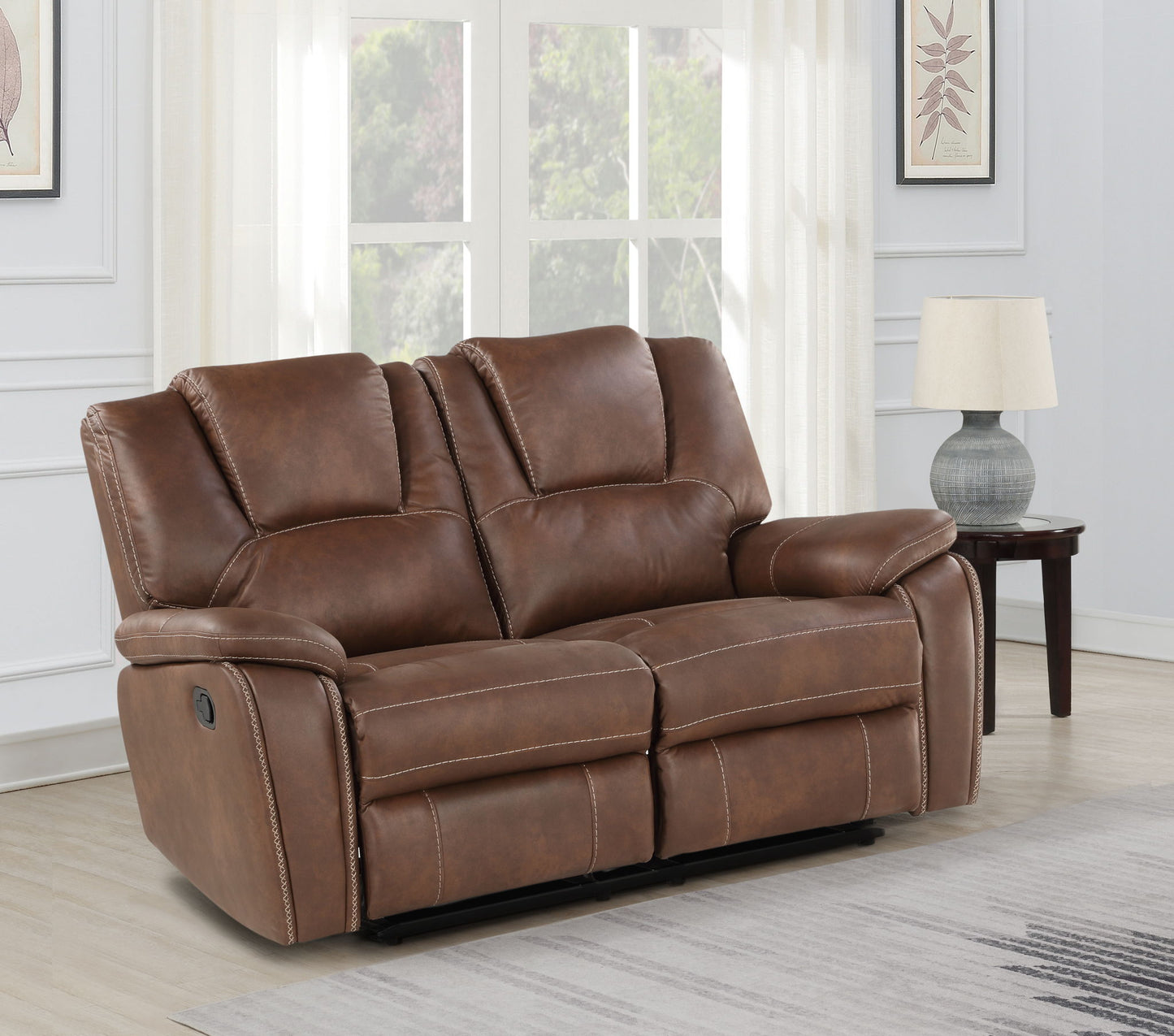 Katrine - Reclining Loveseat - Hornell Furniture Outlet