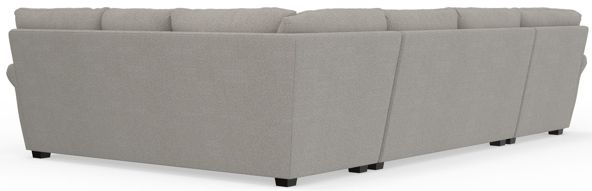 Livingston - Sectional With Comfort Coil Seating, 40" Cocktail Ottoman And Accent Pillows Included - Hornell Furniture Outlet