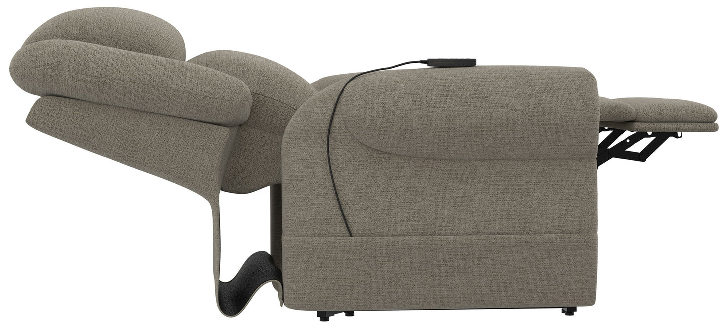 Paradise - Power Lift/Headrest/Lay Flat Recliner With CR3 Heat/Massage - Hornell Furniture Outlet