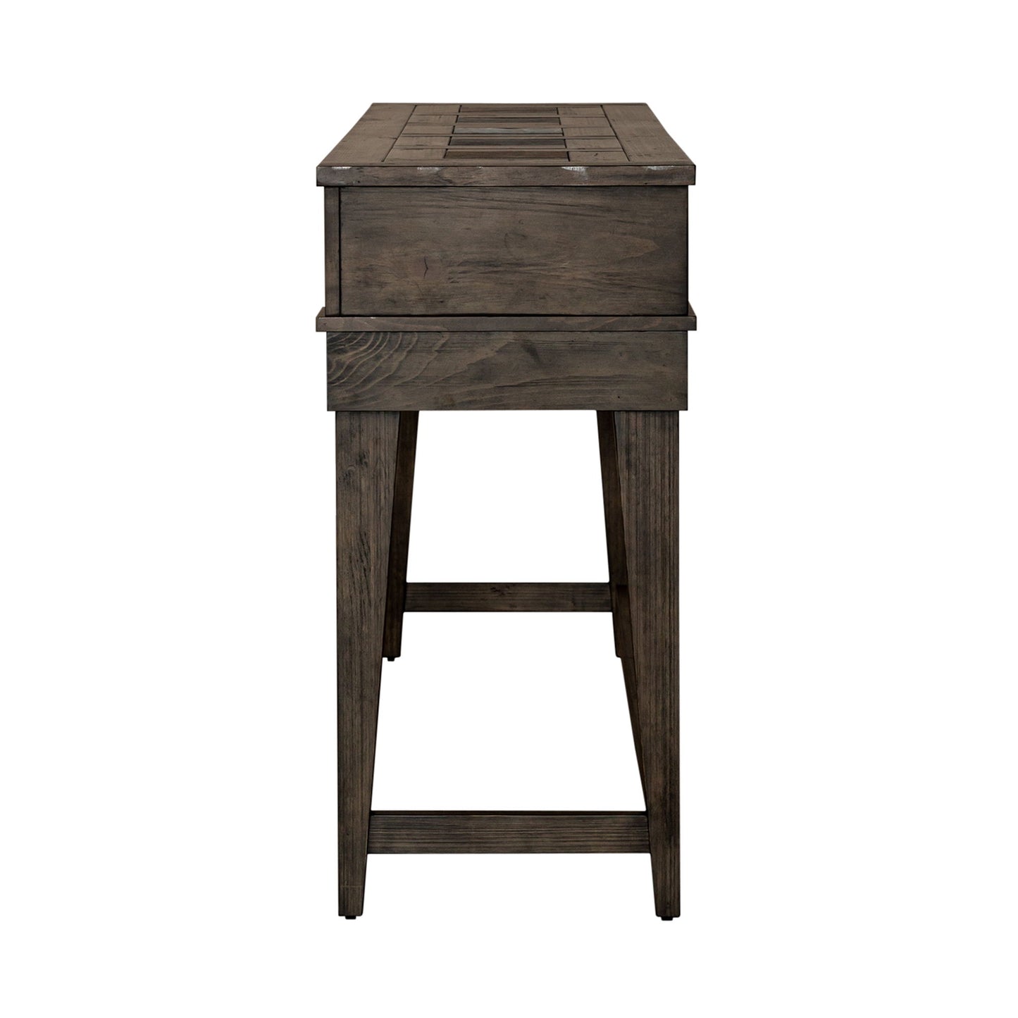 Arrowcreek - Console Bar Table - Dark Brown - Hornell Furniture Outlet