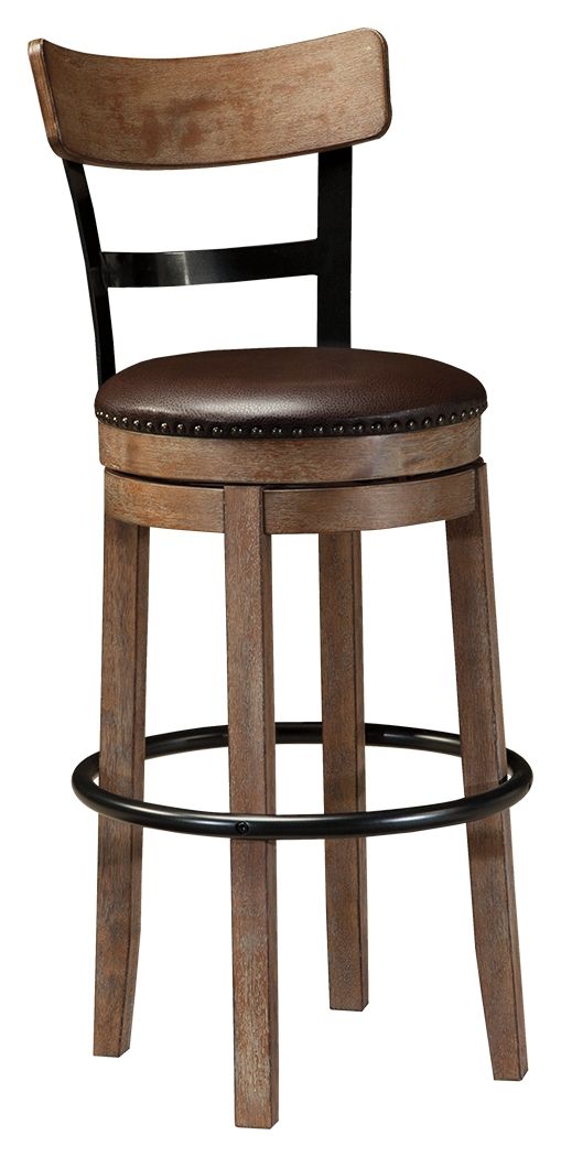 Pinnadel - Swivel Barstool - Hornell Furniture Outlet