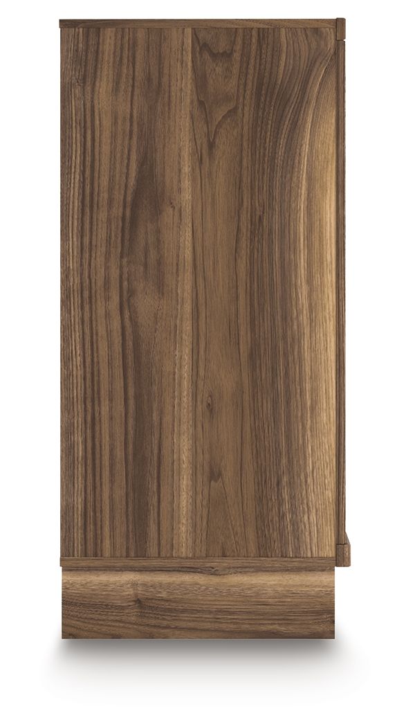 Chirason - Brown - Four Drawer Chest - Hornell Furniture Outlet