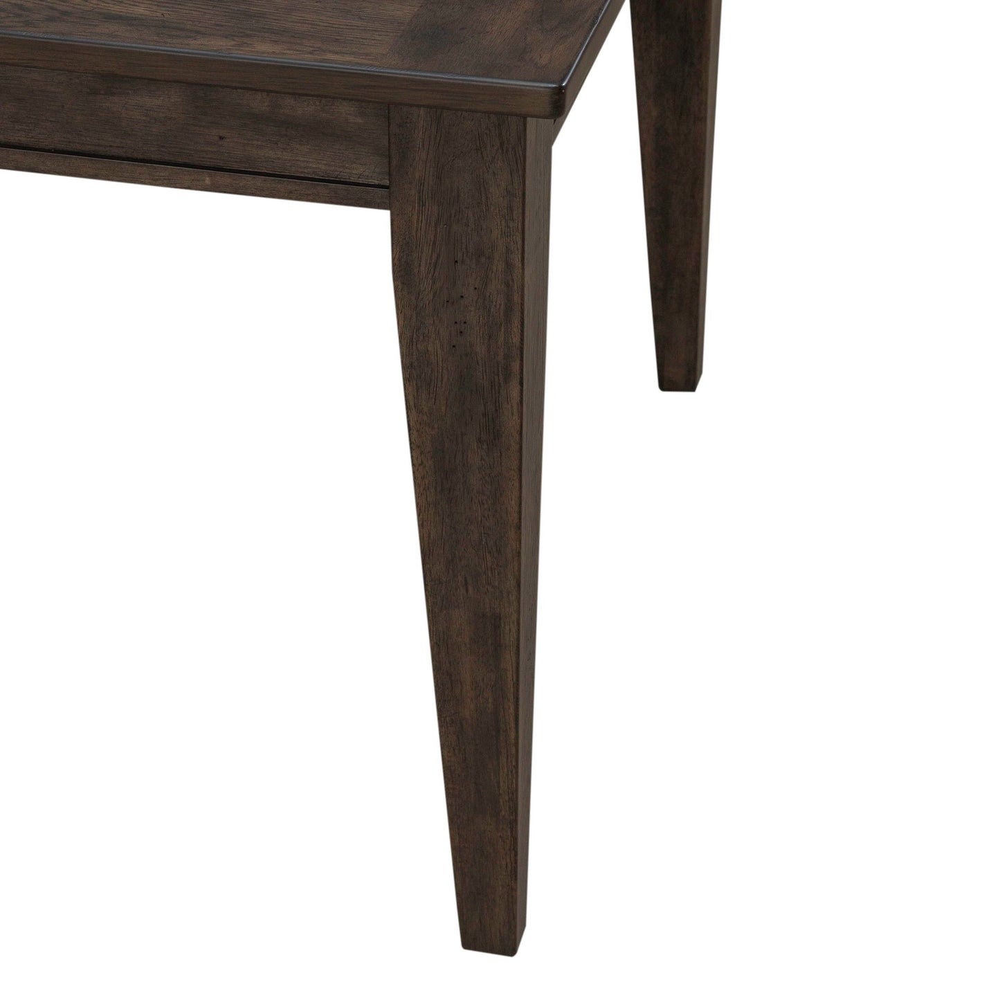 Midland Falls - Rectangular Leg Table - Dark Brown - Hornell Furniture Outlet