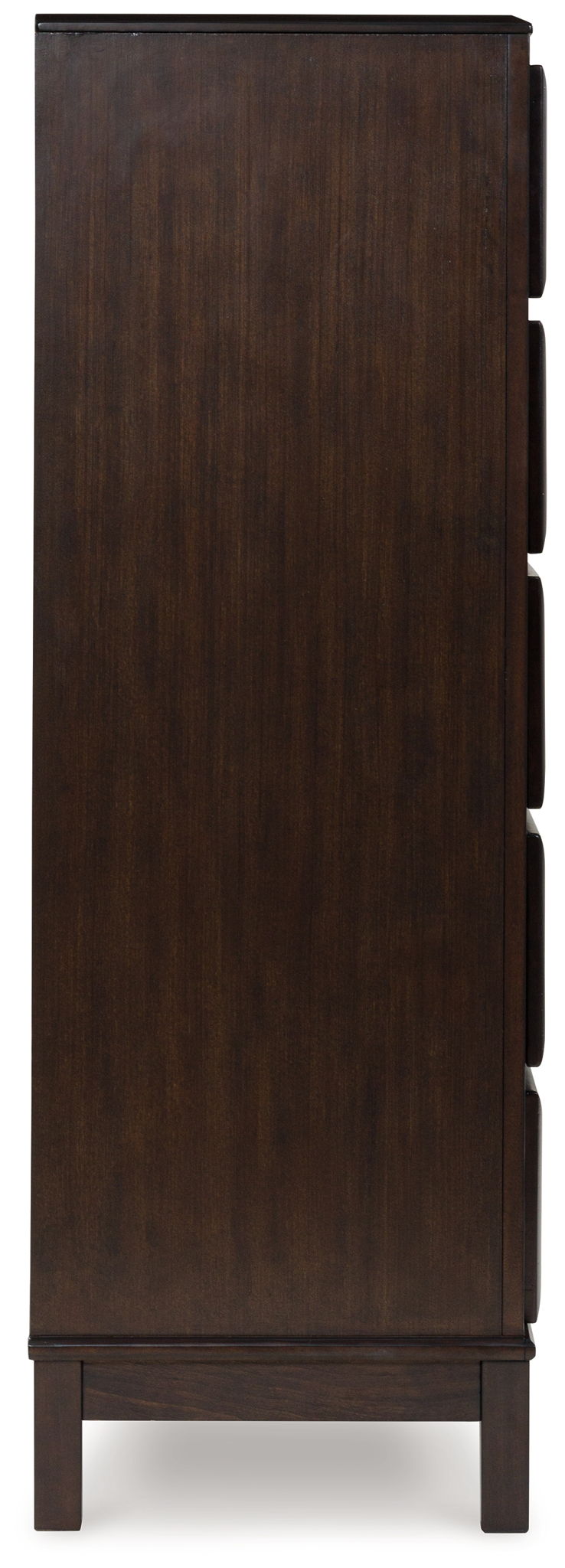 Vanmore - Dark Brown - Five Drawer Chest - Hornell Furniture Outlet