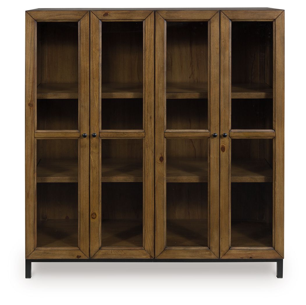 Wrenridge - Gray Brown - Accent Cabinet - Hornell Furniture Outlet