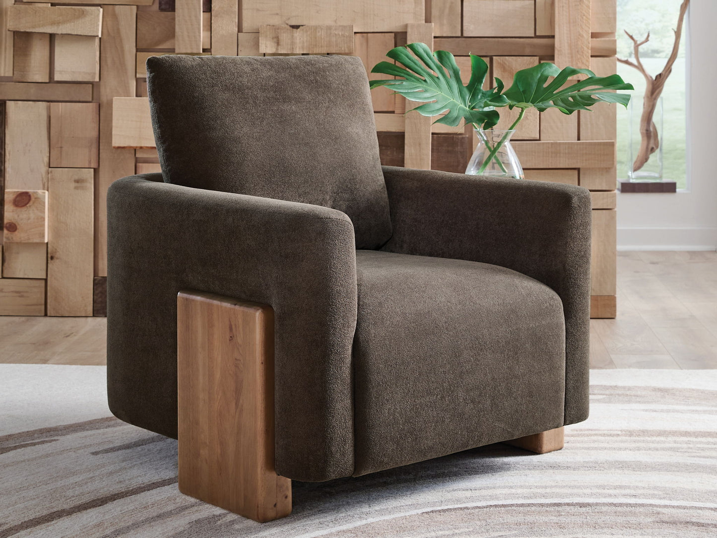 Dairlett - Brown - Accent Chair - Hornell Furniture Outlet