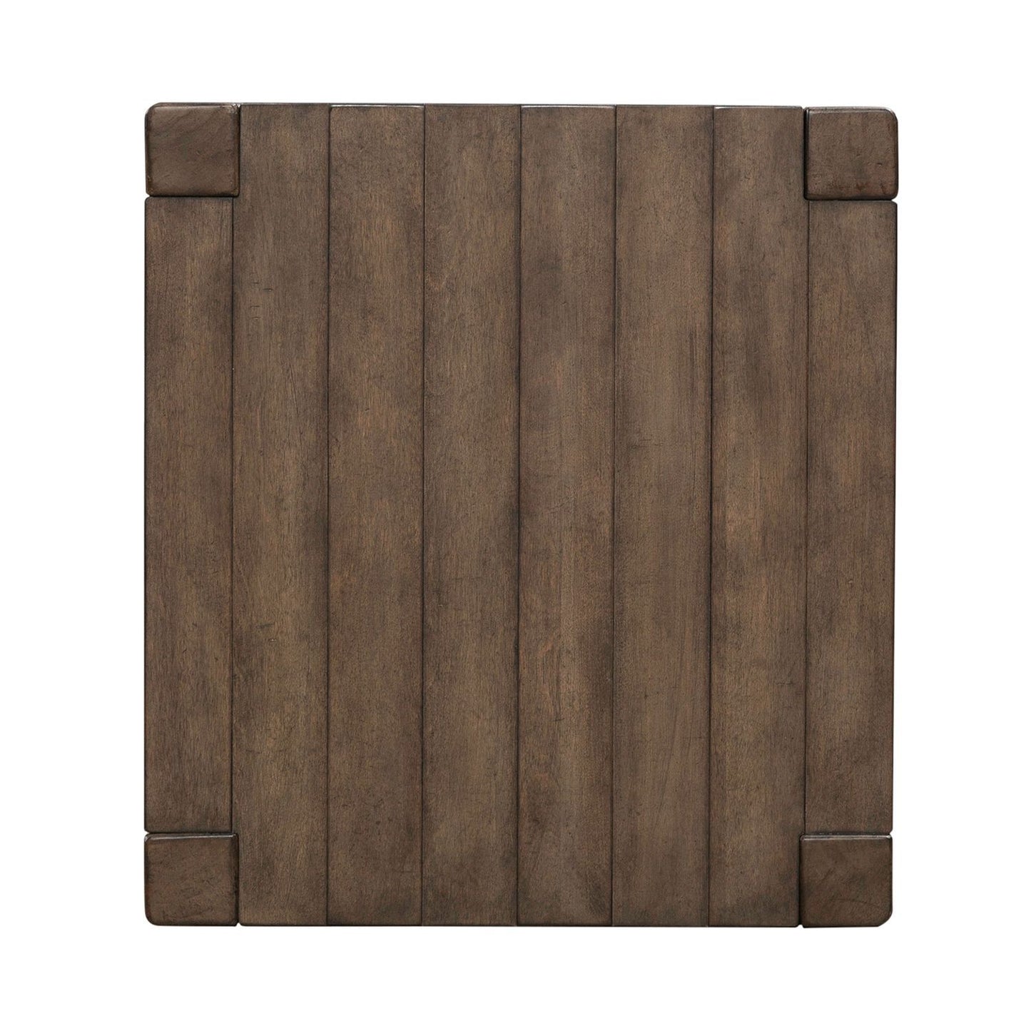 Broadmore - Square Chairside Table - Brown - Hornell Furniture Outlet