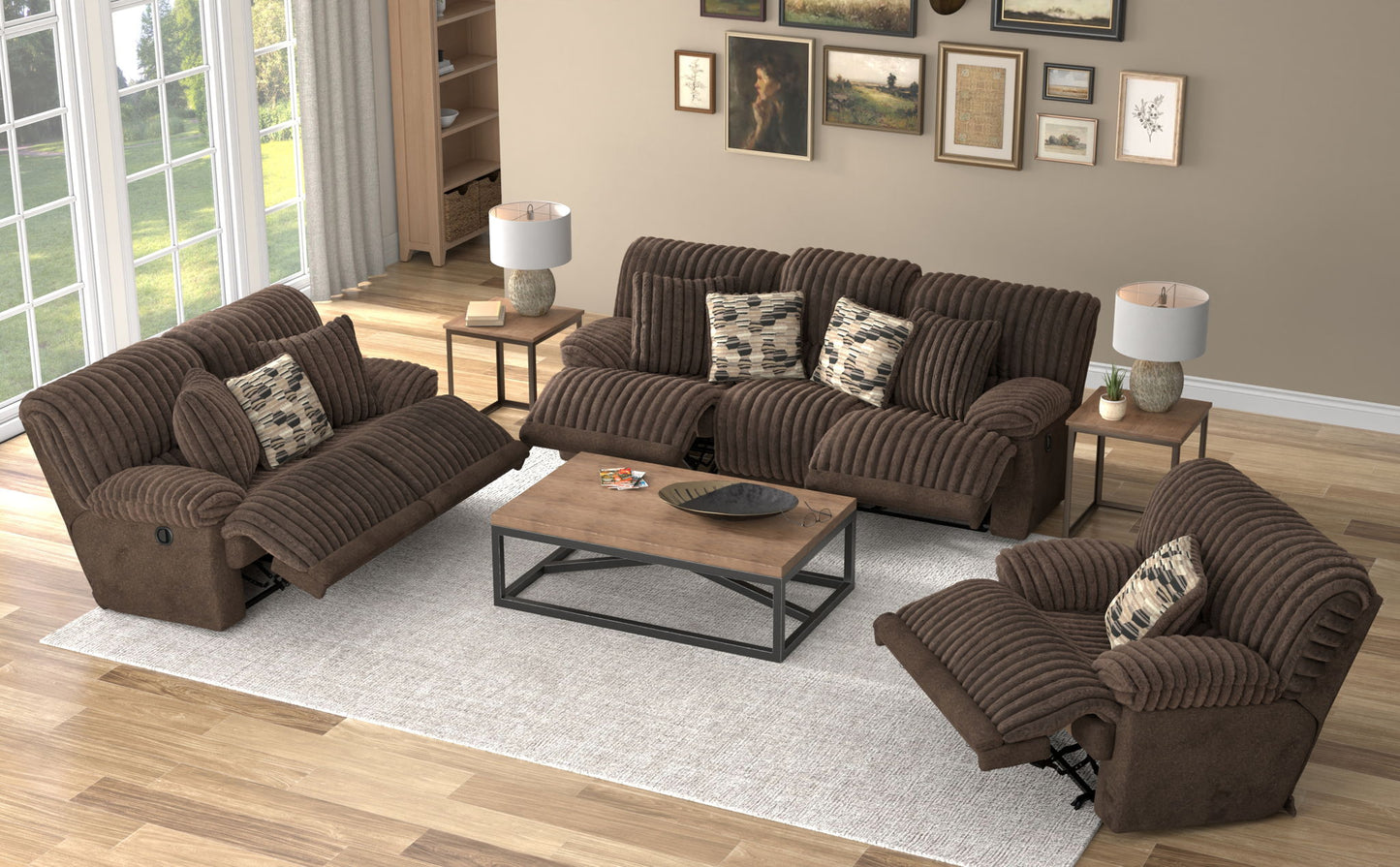 Hollifield - Reclining Sofa - Hornell Furniture Outlet