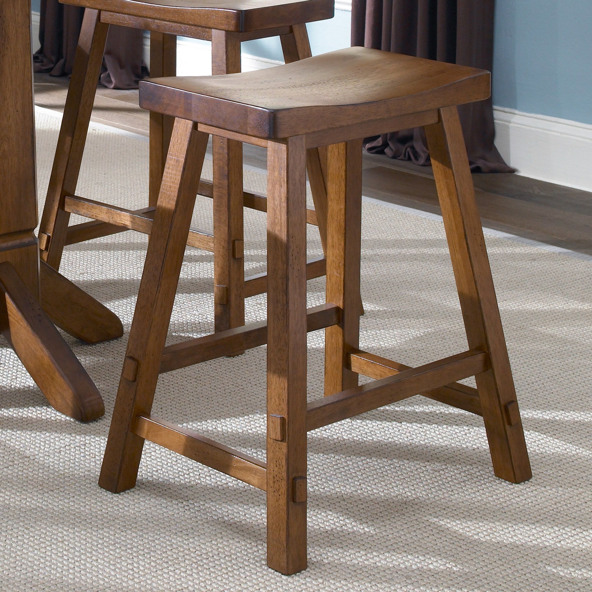 Creations - Sawhorse Counter Stool - Hornell Furniture Outlet