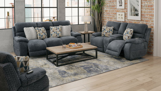 Joya - Power Headrest Power LayFlat Reclining Sofa With CR3 Heat/Massage/Lumbar/ZG - Hornell Furniture Outlet