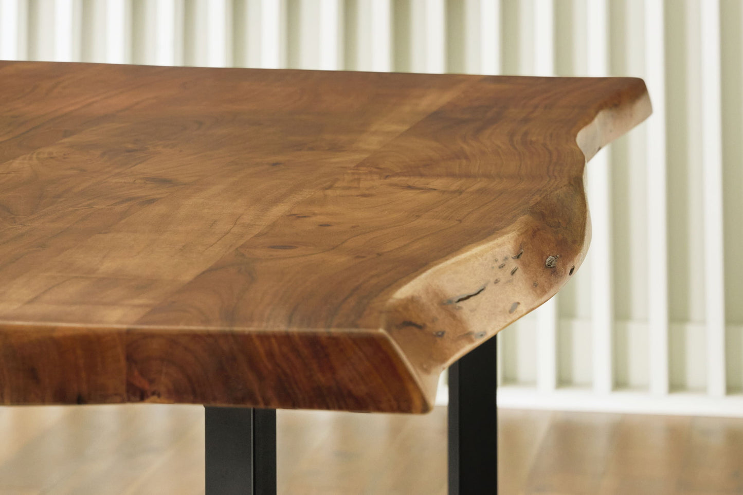 Fortmaine - Brown / Black - Rectangular Dining Room Table - Hornell Furniture Outlet
