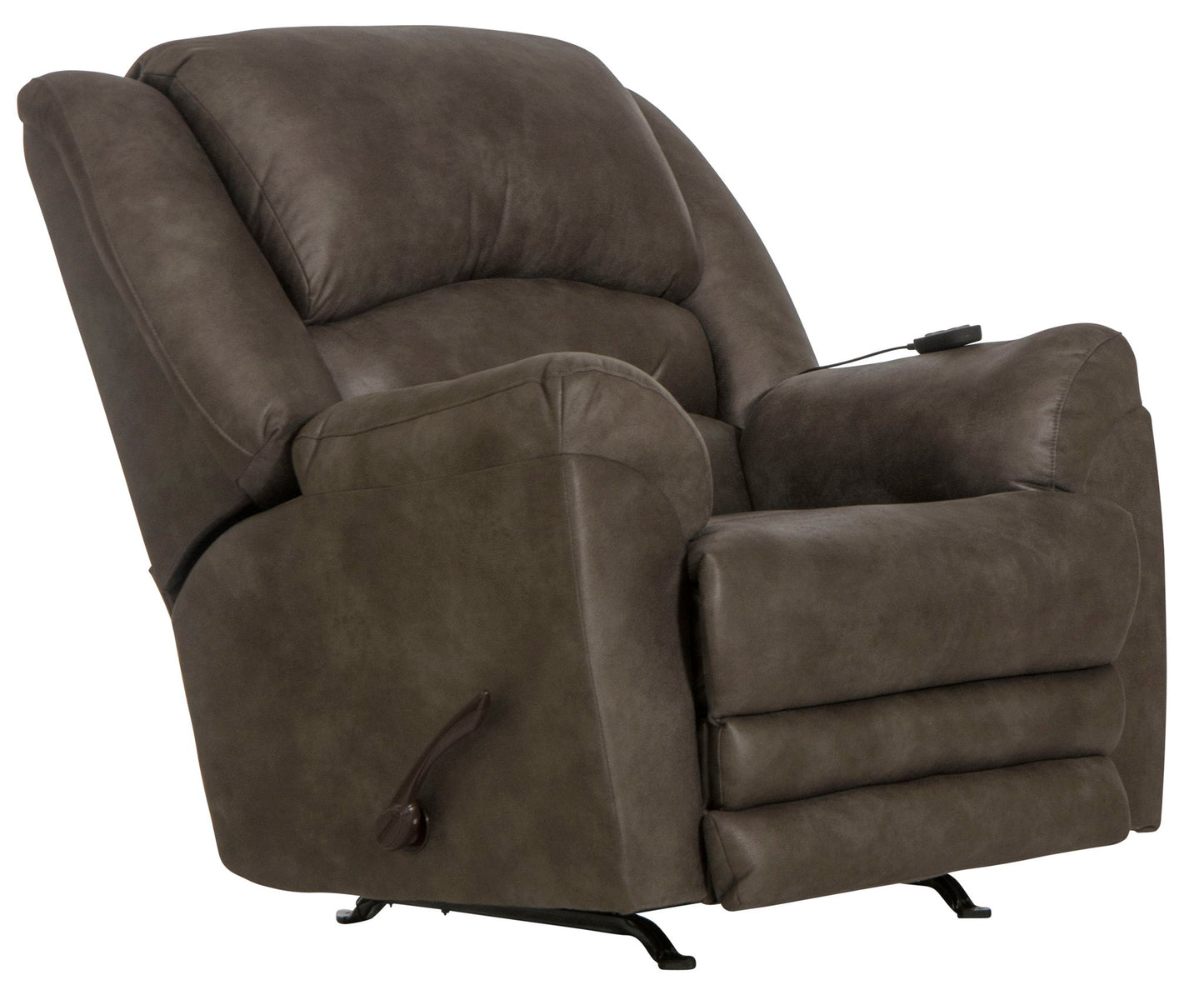 Hayden - Chaise Rocker Recliner With Heat / Massage & Oversize Xtra Comfort Footrest - Hornell Furniture Outlet