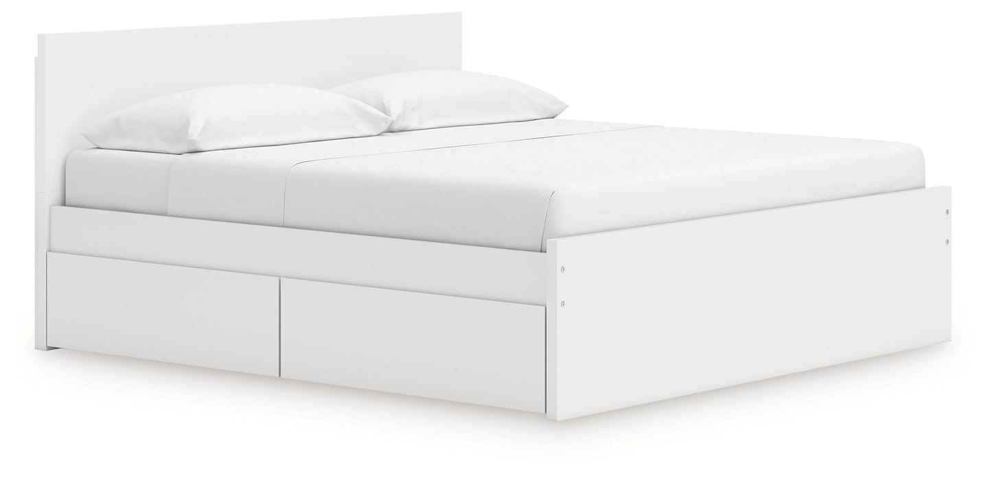 Onita - Panel Platform Bed - Hornell Furniture Outlet
