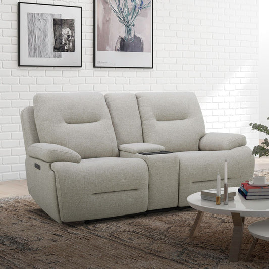 Cameron - Loveseat With Console P3 & ZG - Hornell Furniture Outlet