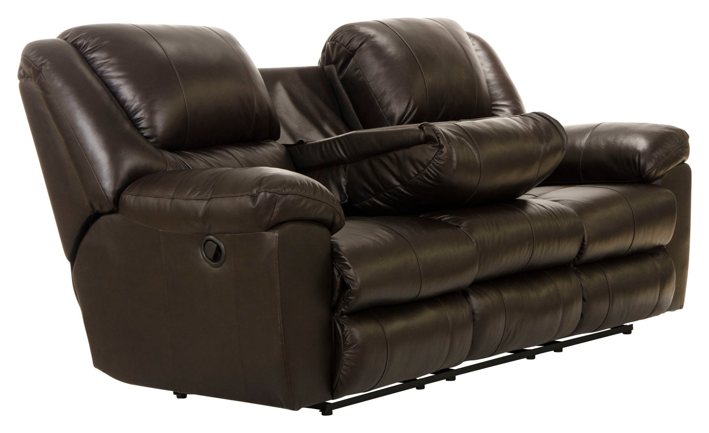 Transformer II - Ultimate Sofa With 3 Recliners & Drop Down Table - Hornell Furniture Outlet
