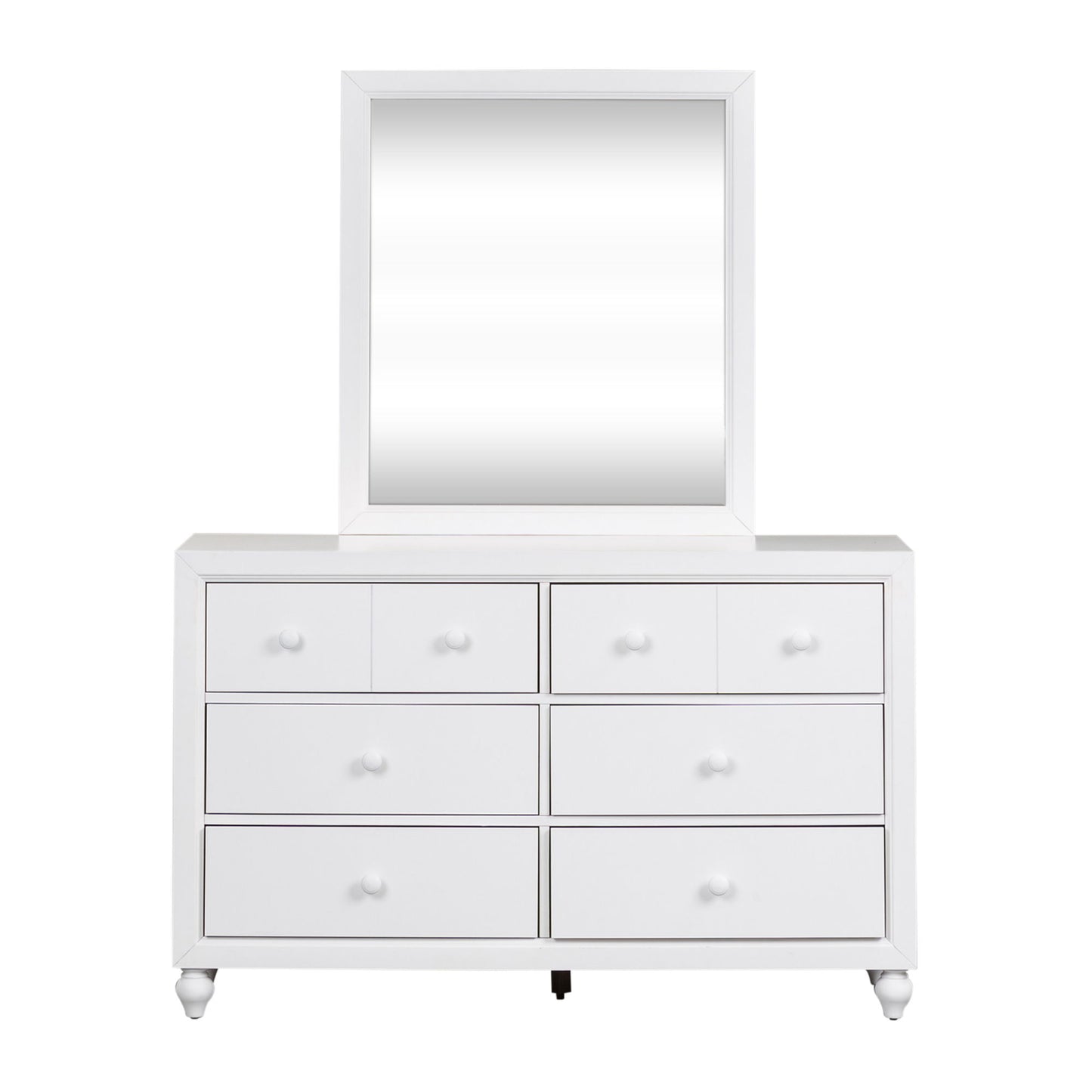 Cottage View - Panel Bed, Dresser & Mirror - Hornell Furniture Outlet
