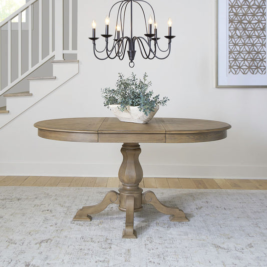 Magnolia Manor - Pedestal Table - Hornell Furniture Outlet