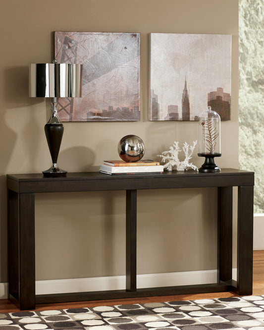 Watson - Dark Brown - Sofa Table - Hornell Furniture Outlet
