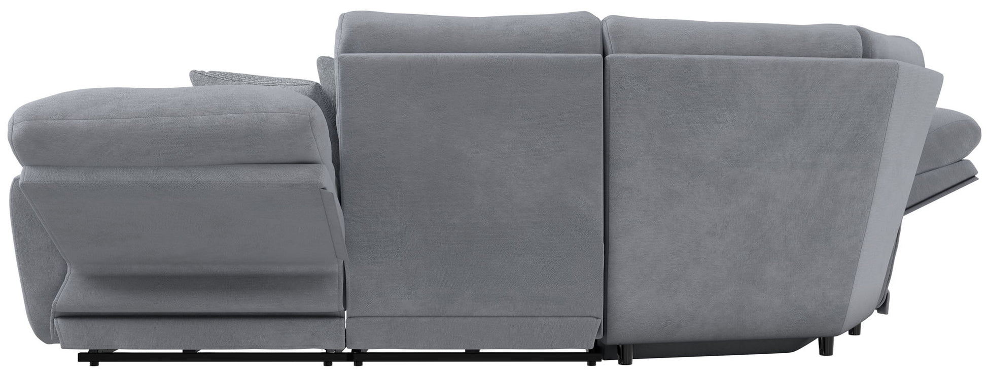 Majesty - Deep Seating Power Reclining Sectional - Hornell Furniture Outlet